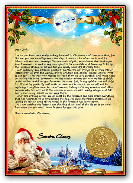 Personalised Santa Video or Letters by Elfi · All Things Christmas